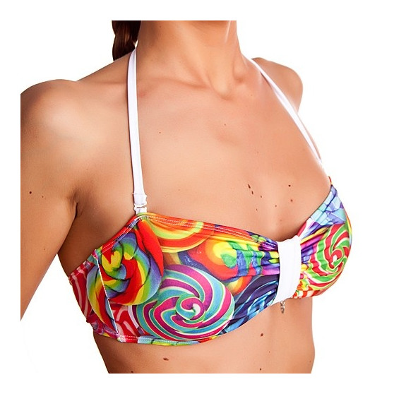 Naiste ujumisriided 69SLAM Bandeau Lollipop Top