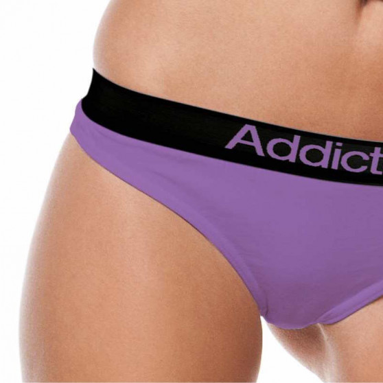 2PACK naiste stringid  valge lilla Addicted