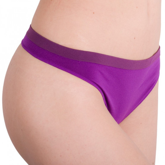 Naiste stringid Calvin Klein lilla (QD3544E-4VI)