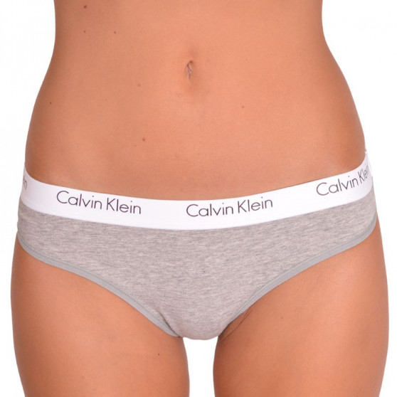 2PACK naiste stringid Calvin Klein hall (QD3583E-020)