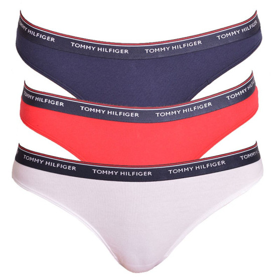 3PACK naiste stringid Tommy Hilfiger mitmevärvilised (UW0UW00048 012)