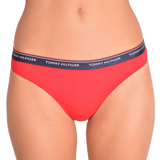 3PACK naiste stringid Tommy Hilfiger mitmevärvilised (UW0UW00048 012)