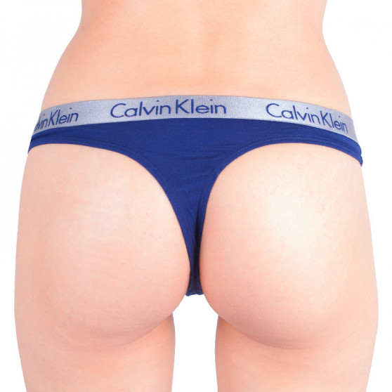 Naised Stringid Calvin Klein sinine (QD3539E-SX1)