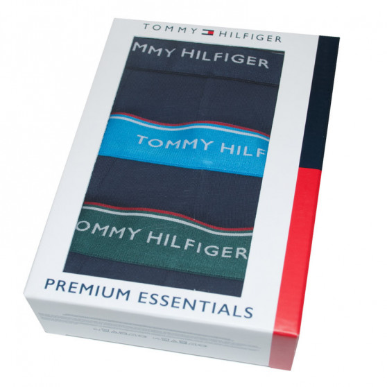 3PACK meeste bokserid Tommy Hilfiger tumesinine (1U87903842 358)