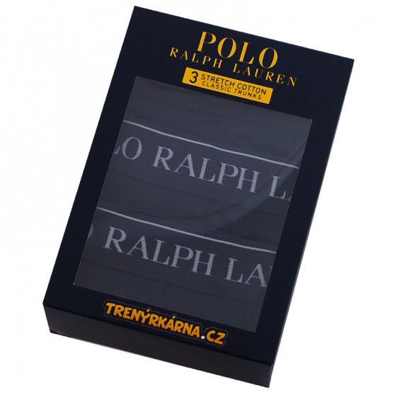 3PACK meeste bokserid Ralph Lauren tumesinine (714513424006)