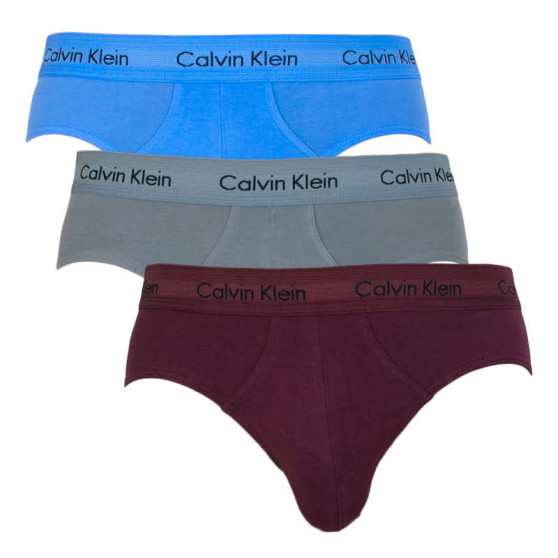 3PACK meeste aluspüksid Calvin Klein mitmevärvilised (U2661G-RSZ)