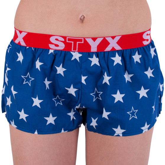 Naiste bokserid Styx art sports rubber stars (T658)