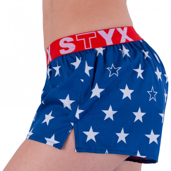 Naiste bokserid Styx art sports rubber stars (T658)