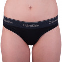 Naiste stringid Calvin Klein must (QF5044E-7LN)