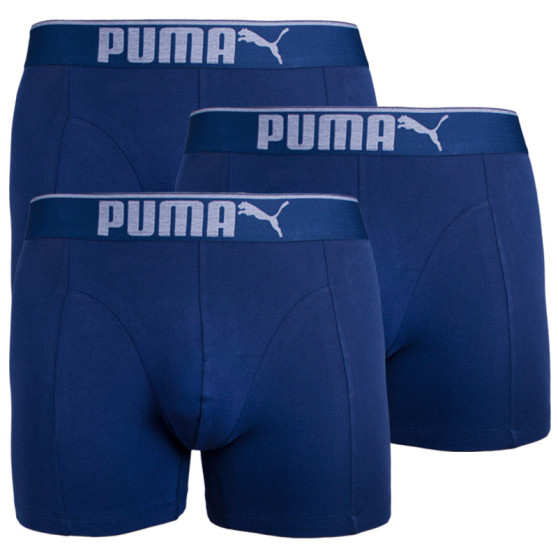 3PACK meeste bokserid Puma tumesinine (681030001 321)