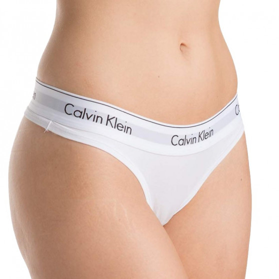 Naiste stringid Calvin Klein valge (QF5117E-100)