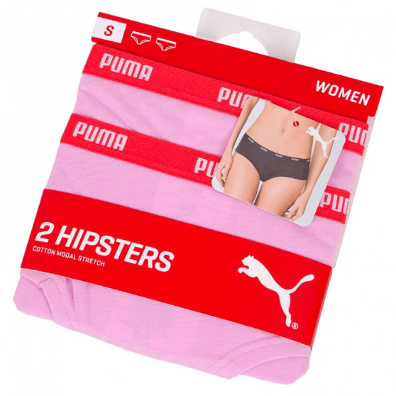 2PACK naiste aluspüksid Puma roosa (573009001 424)