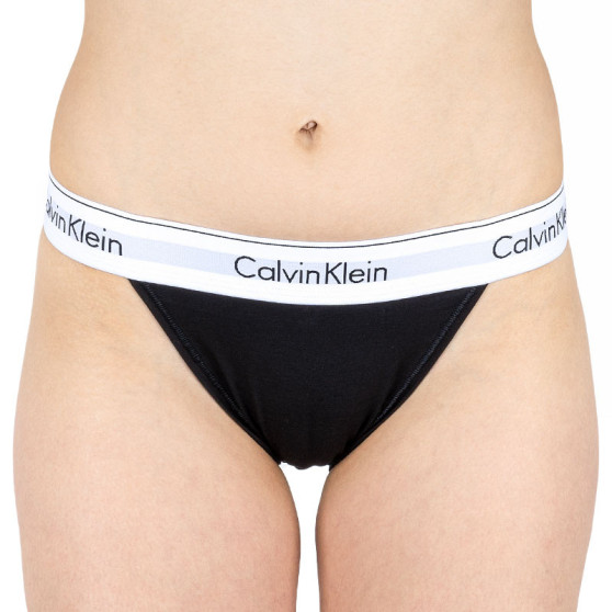 Naiste aluspüksid Calvin Klein must (QF4977A-001)