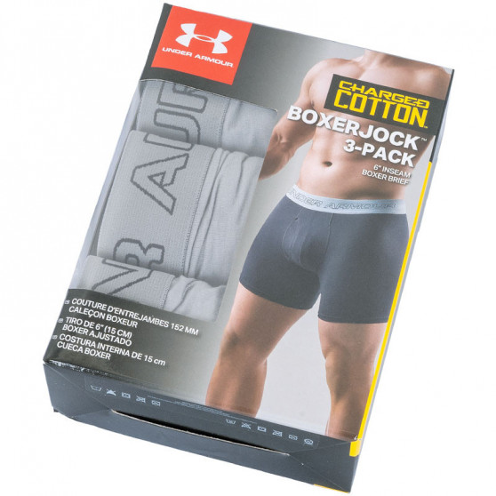 3PACK meeste bokserid Under Armour hall (1277279 039)