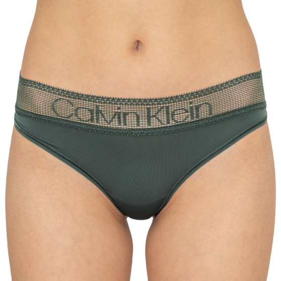 Naiste aluspüksid Calvin Klein khaki (QD3698E-AMH)