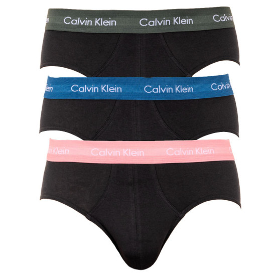 3PACK meeste aluspüksid Calvin Klein must (U2661G-HDL)