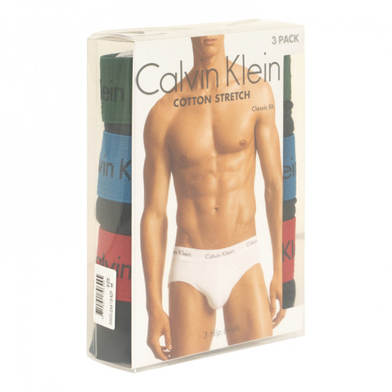 3PACK meeste aluspüksid Calvin Klein must (U2661G-BZP)