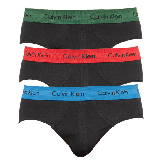 3PACK meeste aluspüksid Calvin Klein must (U2661G-BZP)