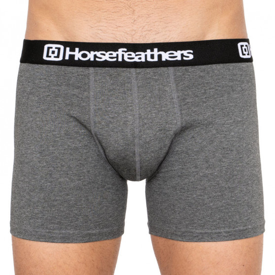 3PACK meeste bokserid Horsefeathers Dynasty heather anthracite (AM067B)