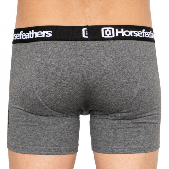 3PACK meeste bokserid Horsefeathers Dynasty heather anthracite (AM067B)