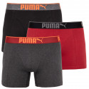 3PACK meeste bokserid Puma mitmevärviline (681030001 899)