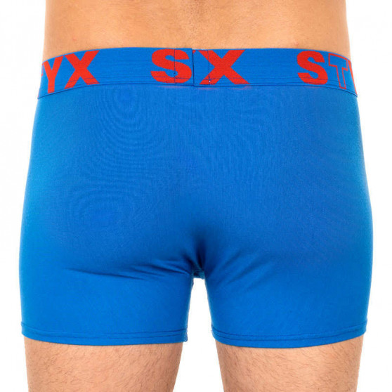 3PACK meeste bokserid Styx sport elastne sinine (G9676869)