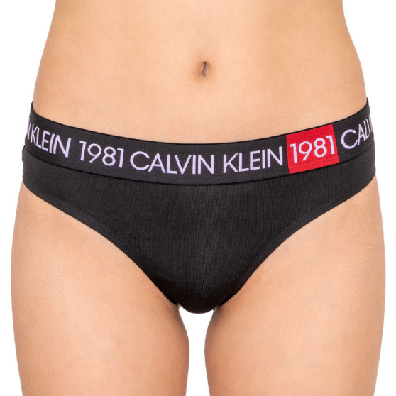 Naiste stringid Calvin Klein must (QF5448E-001)