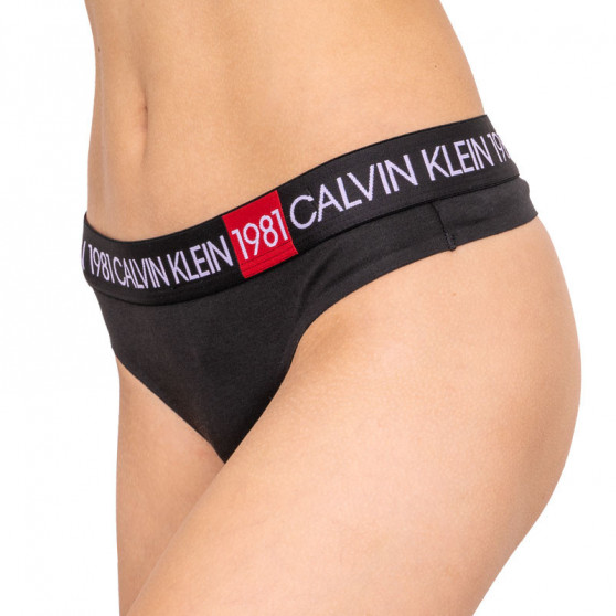 Naiste stringid Calvin Klein must (QF5448E-001)