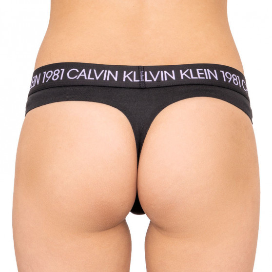 Naiste stringid Calvin Klein must (QF5448E-001)