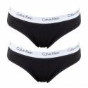 2PACK naiste aluspüksid Calvin Klein must (QD3584E-001)