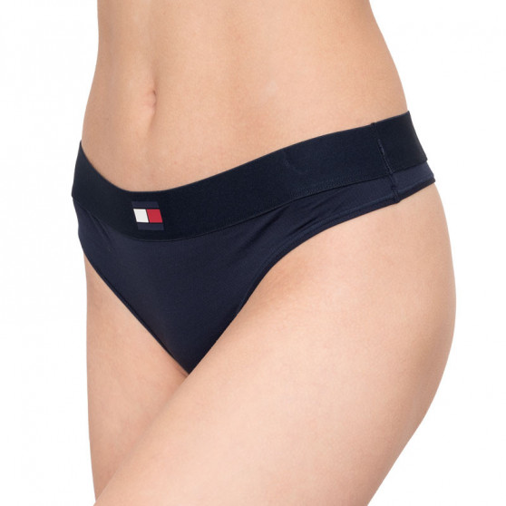 Naiste Stringid Tommy Hilfiger tumesinine (UW0UW01044 416)