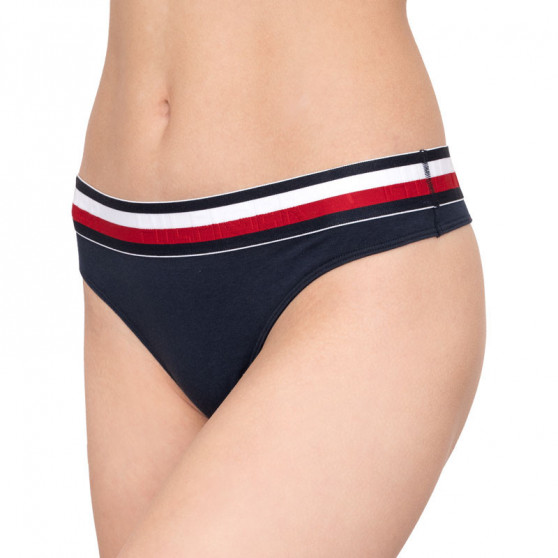 Naiste Stringid Tommy Hilfiger tumesinine (UW0UW00513 416)