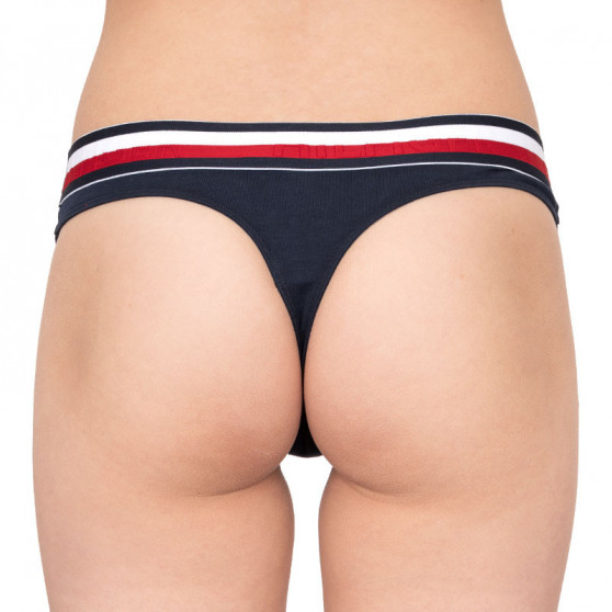 Naiste Stringid Tommy Hilfiger tumesinine (UW0UW00513 416)