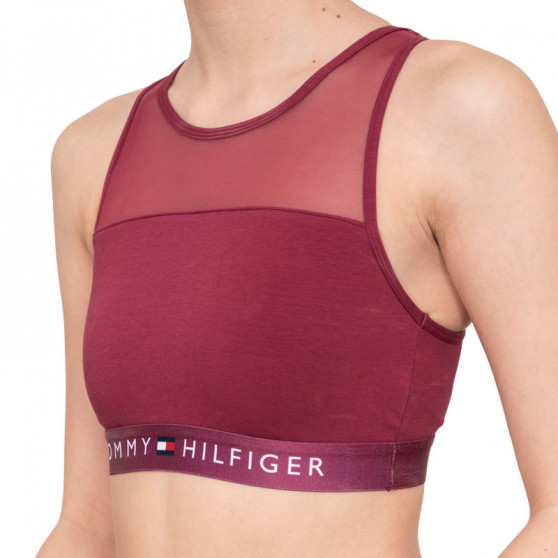 Naiste rinnahoidja Tommy Hilfiger burgundia (UW0UW00012 512)