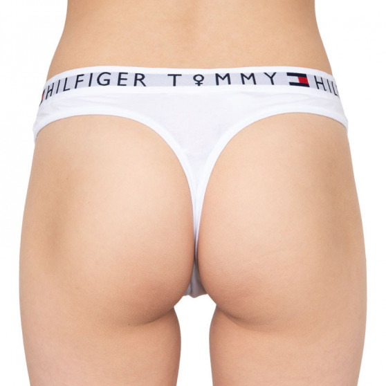 Naiste stringid Tommy Hilfiger valge (UW0UW02220 YCD)