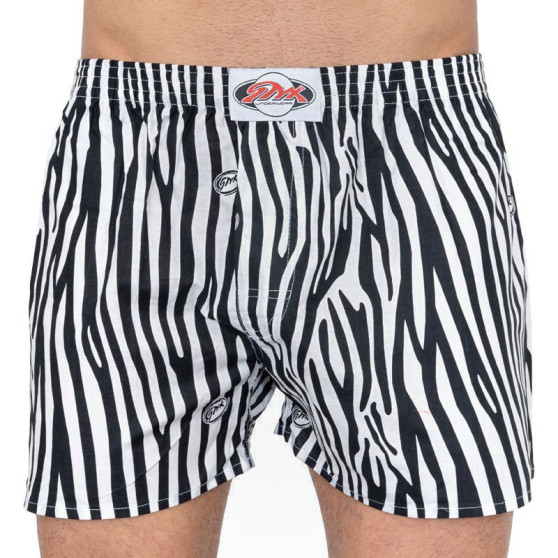 Meeste bokserid Styx art classic rubber must zebra (A650)