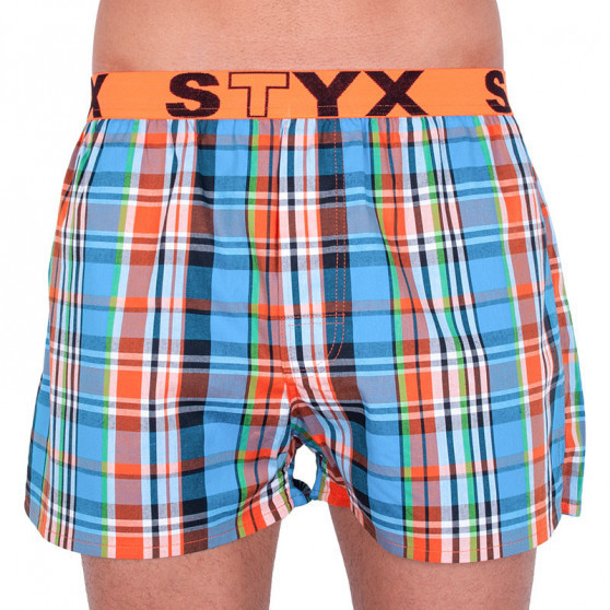 5PACK meeste bokserid Styx sportlik elastne mitmevärviline (B73134373840)