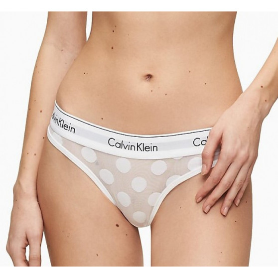 Naiste stringid Calvin Klein valge (QF5849E-100)