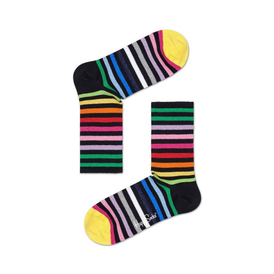 Sokid Happy Socks Athletic Striped Mid High sokid (ATSTR14-9300)