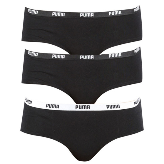 3PACK naiste aluspüksid Puma must (503007001 200)