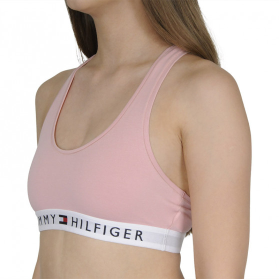 Naiste rinnahoidja Tommy Hilfiger roosa (UW0UW02037 TMJ)