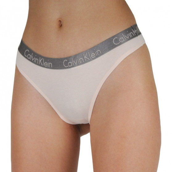 3PACK naiste stringid Calvin Klein mitmevärvilised (QD3560E-T7W)