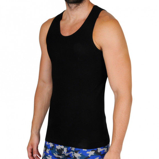 Meeste tank top Gino bambus must (58008)