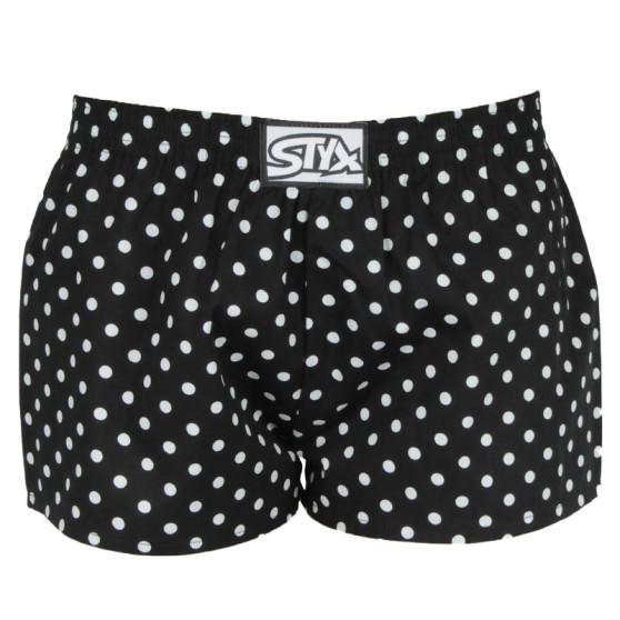 Laste bokserid Styx art classic rubber polka dots (J1055)