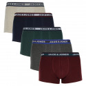 5PACK meeste bokserid Jack and Jones mitmevärviline (12165348)