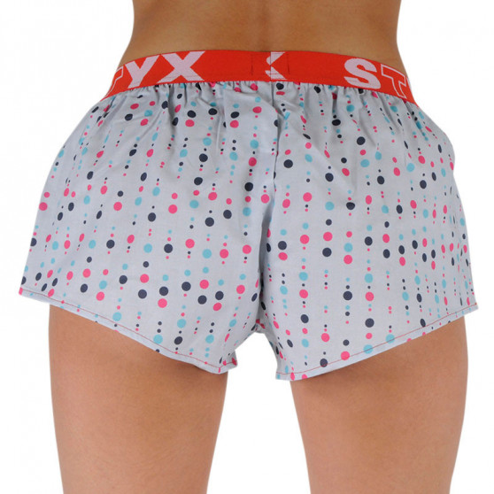 Naiste bokserid Styx art sportlik kummi polka dots (T1052)