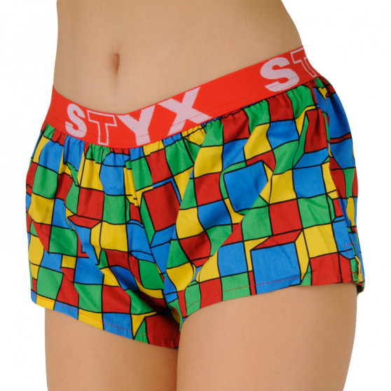 Naiste bokserid Styx art sports rubber cubes (T959)