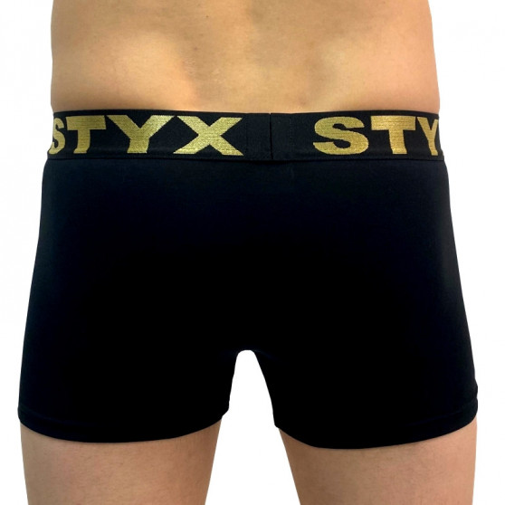 Meeste bokserid Styx / KTV sports rubber must - must kummi (GTCK960)