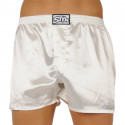 Meeste bokserid Styx classic elastic satin white (C1061)