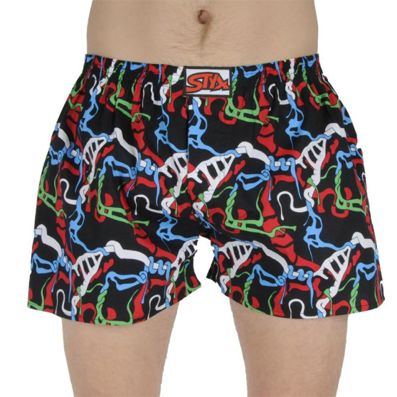 Meeste bokserid Styx art classic rubber oversized jungle (E1157)